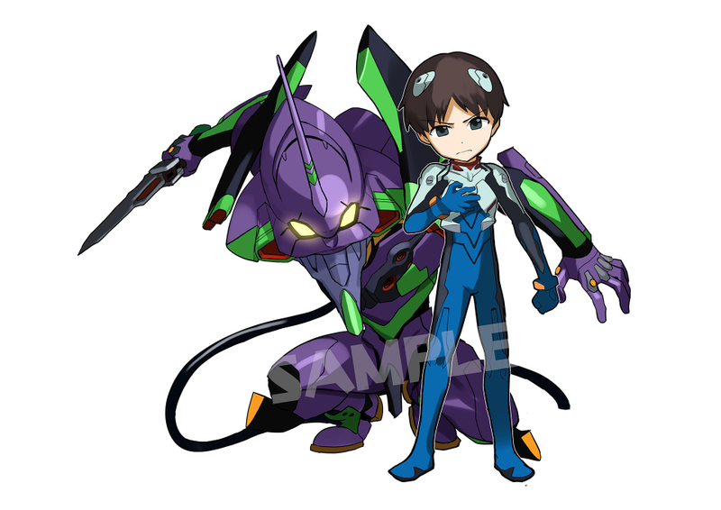 Illustration for article titled Hearts Melt When Evangelion Meets Puzzle & Dragons